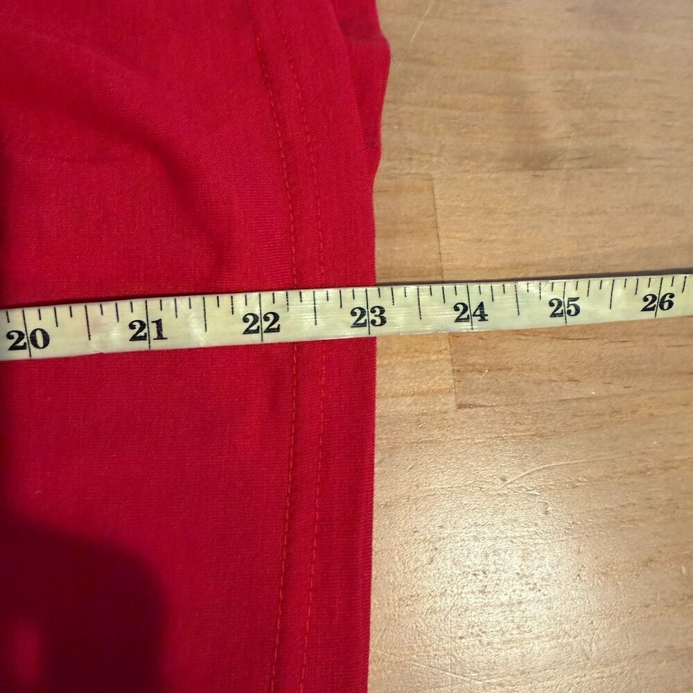 A-Line Mini Soft Jersey Skater Dollette Tomato Girl Balletcore Skirt MEDIUM Red - Picture 8 of 8